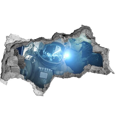 Foto fotografie diera na stenu Kozmonaut