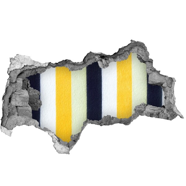 Fototapeta diera na stenu Farebné pruhy v betóne