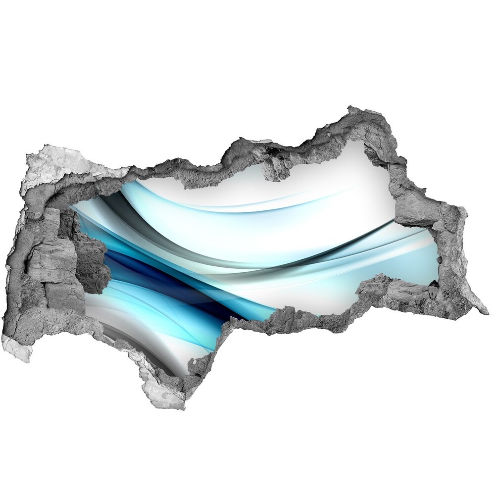 Diera 3D fototapeta nálepka Abstraktné vlny
