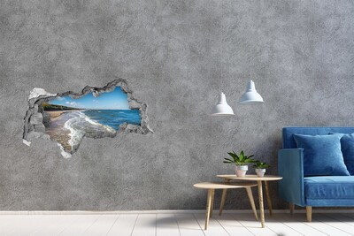 Diera 3D v stene na stenu Baltské more