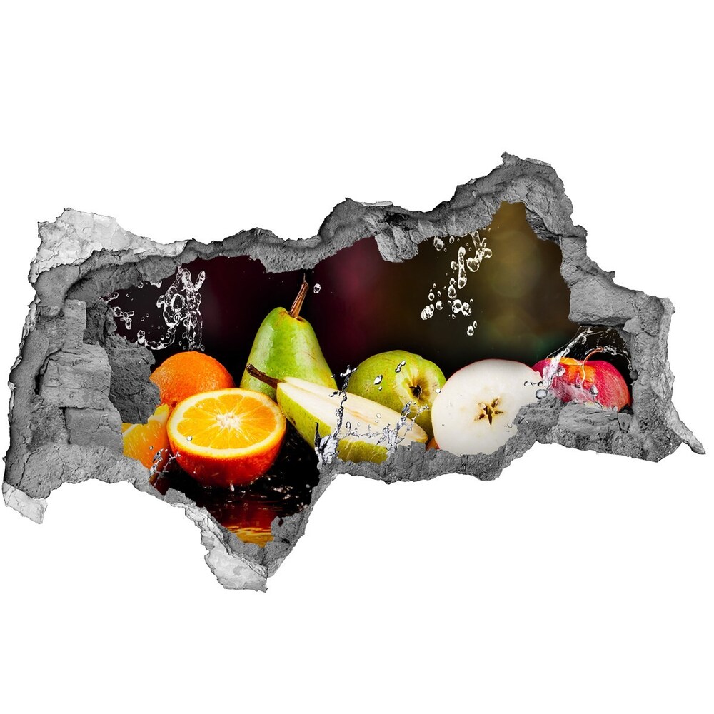 Nálepka diera na stenu Ovocie a vody