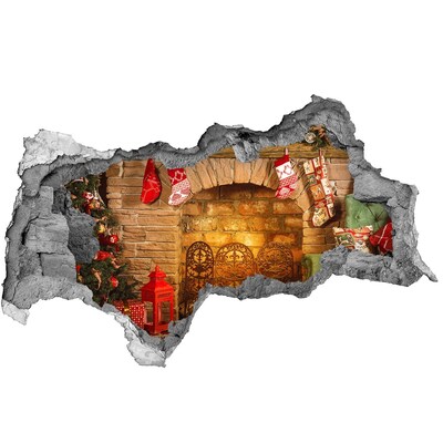 Samolepiaca nálepka na stenu Vianočné dekorácie