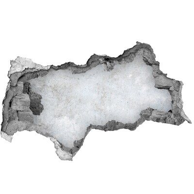 Fototapeta diera na stenu Poškodená stena s modrým pozadím