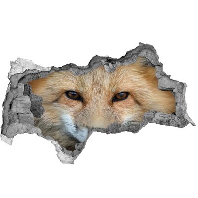 Diera 3D fototapeta na stenu nálepka Líška