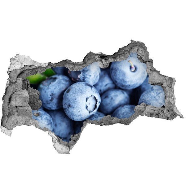 Nálepka 3D diera Bobule v betónovej diere