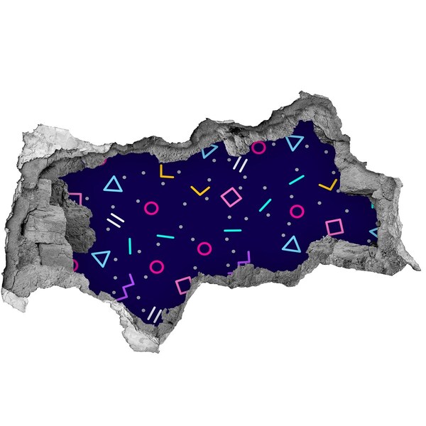 Fototapeta diera na stenu Geometrické pozadie