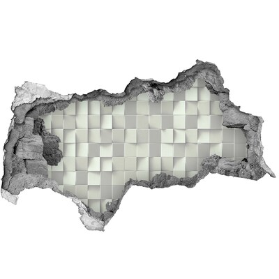 Fototapeta diera na stenu Moderná mozaika z betónu