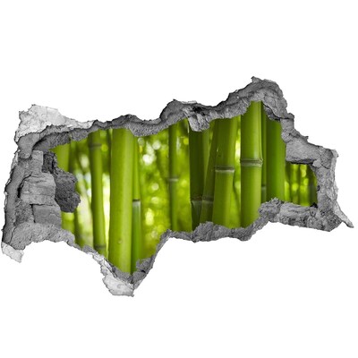 Samolepiaca nálepka fototapeta Zelený bambusový háj