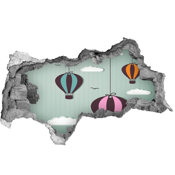 Samolepiaca nálepka Balóny na oblohe