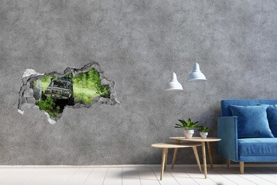 Foto fotografie diera na stenu Terénne dobrodružstvo v lese