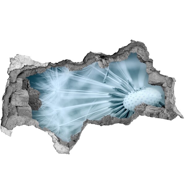 Samolepiaca nálepka fototapeta Kvetinový svet za stenou