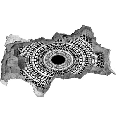 Diera 3D fototapeta nálepka Ozdoby kruh