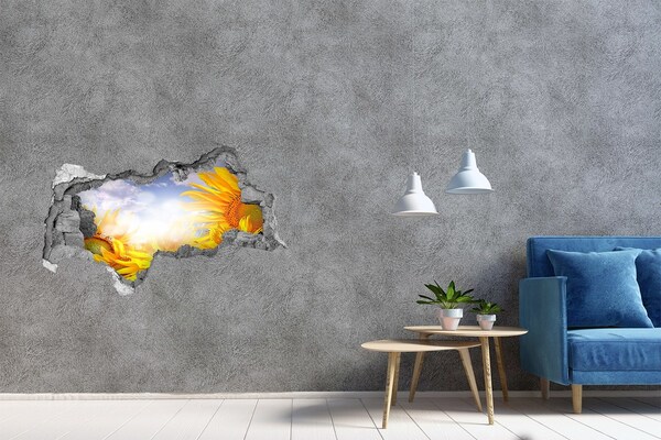 Samolepiaca diera nálepka Slnečnice na slnku