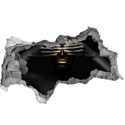 Fototapeta diera na stenu Zakryté oči