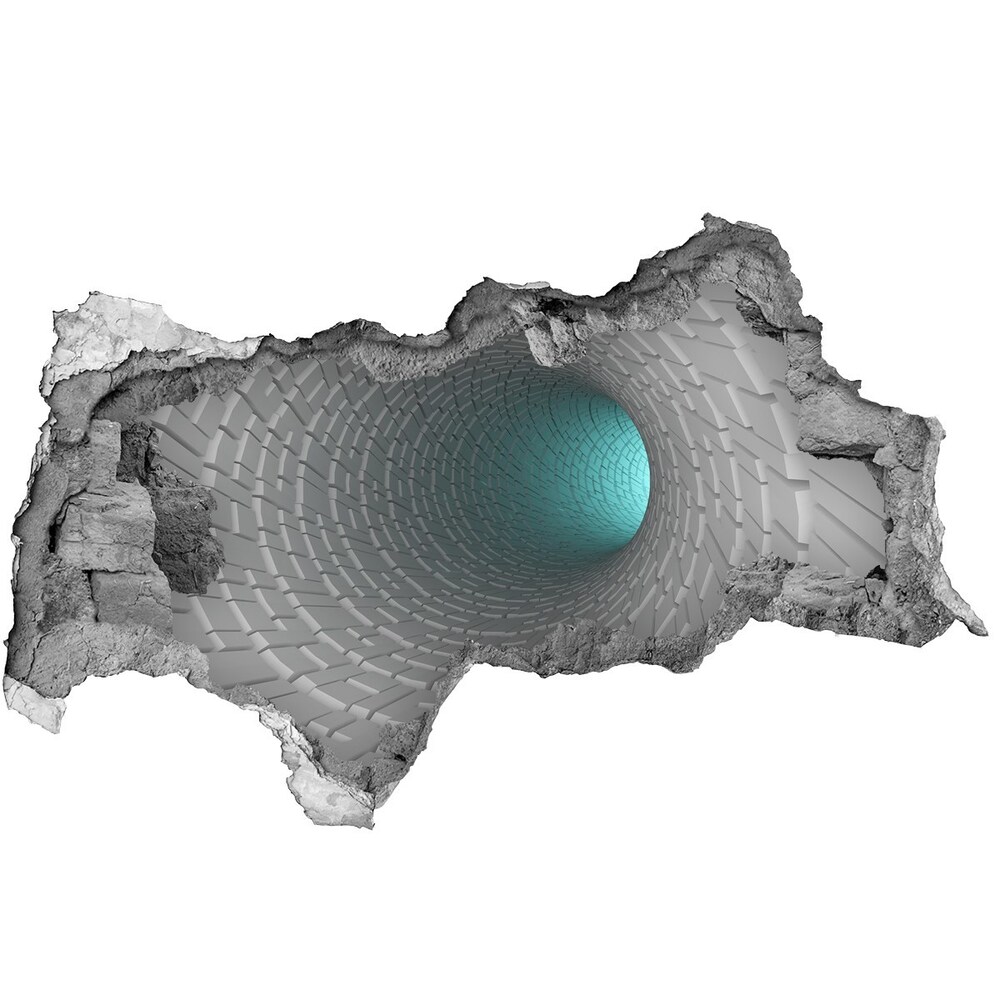 Diera 3D fototapeta nálepka 3d tunel