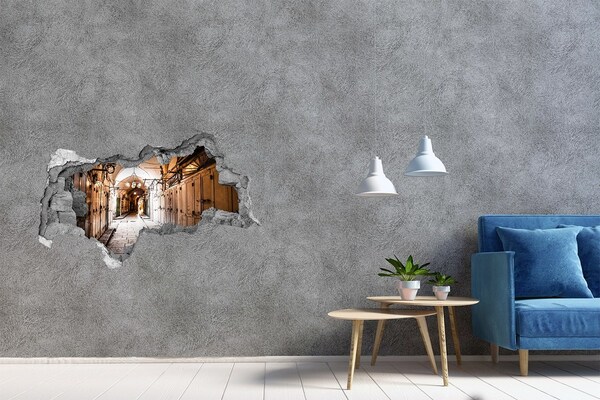 Fototapeta diera na stenu 3D Čaro starého bazáru