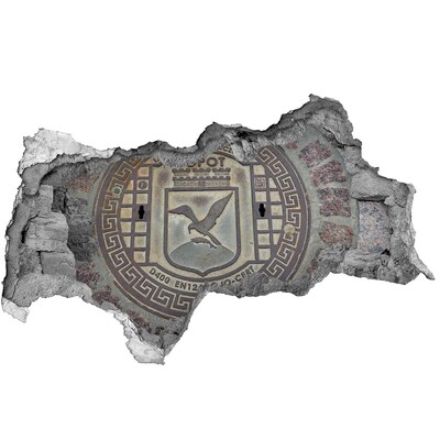 Fototapeta diera na stenu Sopot – Zakrytie mestskej kanalizácie