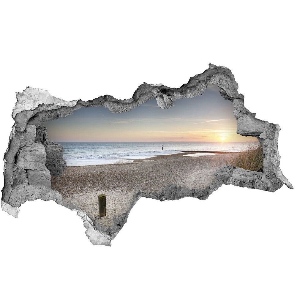 Nálepka fototapeta 3D Západ slnka a piesočné duny