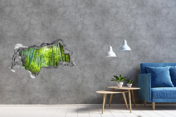 Nálepka fototapeta 3D výhľad Bambusový les