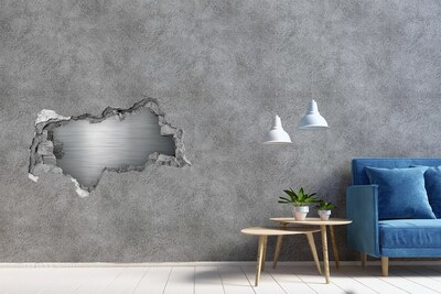 Diera 3D fototapeta nálepka Ukradnutá stena