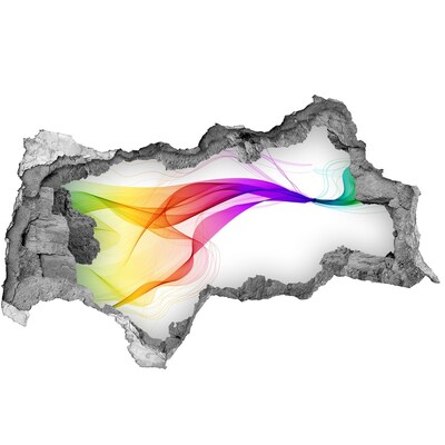 Diera 3D fototapeta Farba abstrakcie