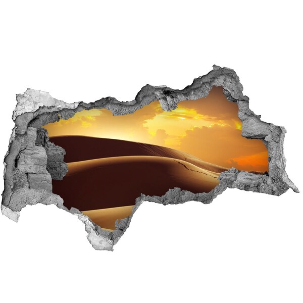 Nálepka fototapeta 3D výhľad Ťava sahara