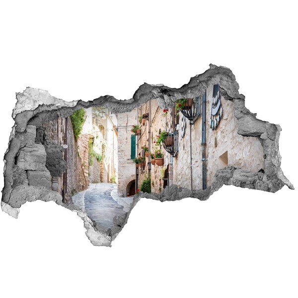 Nálepka fototapeta 3D na stenu Očarujúce mestečko v Taliansku