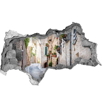 Nálepka fototapeta 3D na stenu Očarujúce mestečko v Taliansku