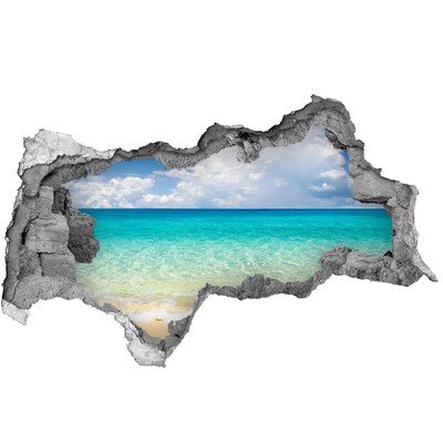 Nálepka fototapeta 3D výhľad Paradise beach