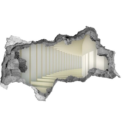 Fototapeta diera na stenu 3D nálepka Ilúzia nekonečného priestoru
