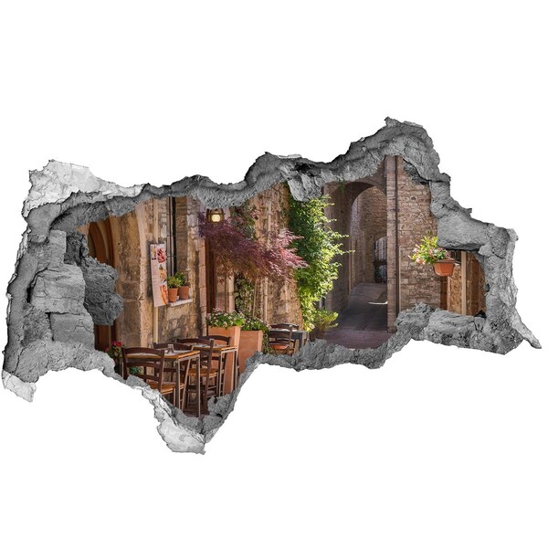 Nálepka fototapeta 3D výhľad Očarujúca ulica v meste