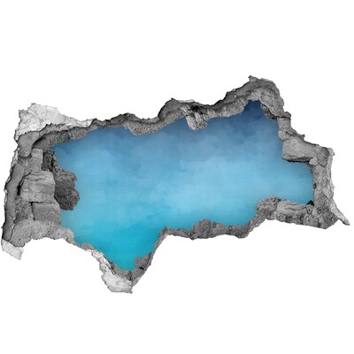 Diera 3D fototapeta na stenu nálepka Obloha nad oceánom