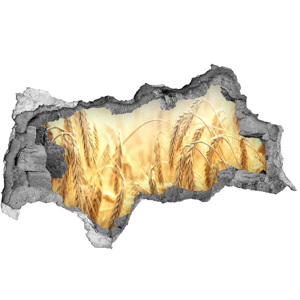 Samolepiaca diera na stenu nálepka Zlaté pšeničné polia