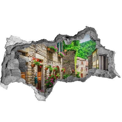 Fototapeta diera na stenu 3D Očarujúca ulica v meste