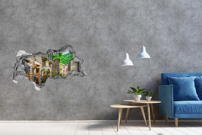 Fototapeta diera na stenu 3D Pôvabné ulice