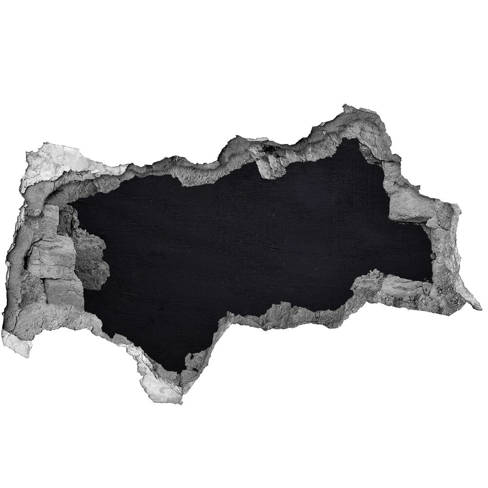 Diera 3D fototapeta na stenu Čierna doska