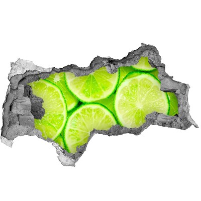 Nálepka 3D diera betón Limes