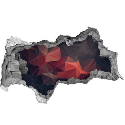 Diera 3D fototapeta na stenu Abstraktná diera v stene