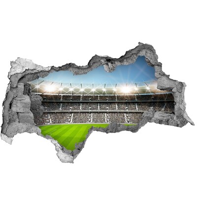 Samolepiaca diera na stenu nálepka Futbalový štadión v akcii