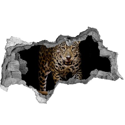 Diera 3D fototapeta nálepka Tiger v džungli