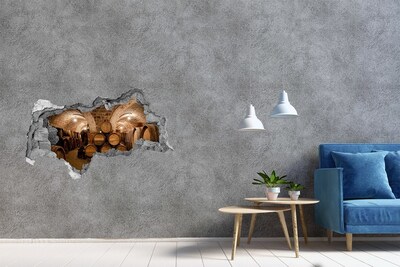 Fototapeta diera na stenu 3D Interiér vinárstva so sudmi