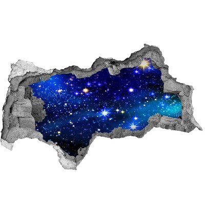 Foto fotografie diera na stenu Priestorová diera v stene