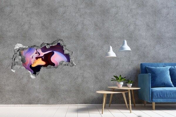 Diera 3D fototapeta nálepka Zmyselné tváre lásky