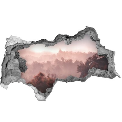 Nálepka fototapeta 3D výhľad Horská krajina ráno