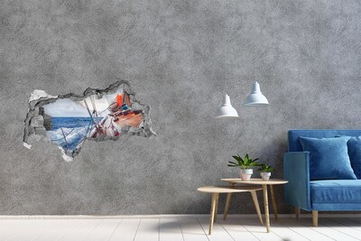 Foto fotografie diera na stenu Plavba po mori