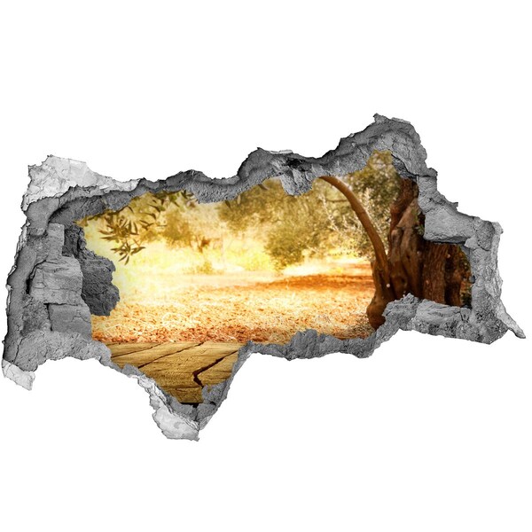 Nálepka fototapeta 3D výhľad Záhrada na slnku