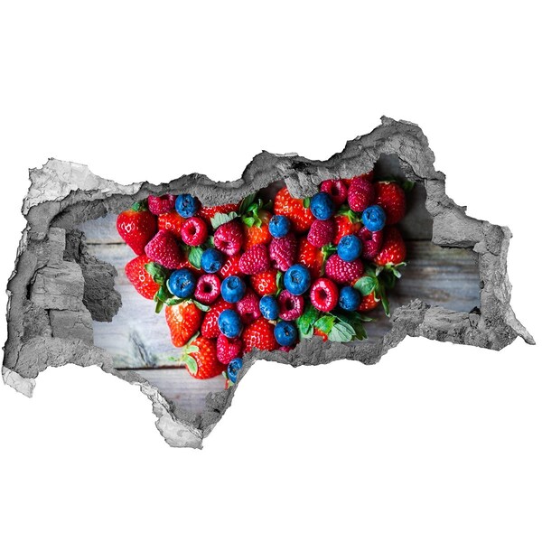 Samolepiaca nálepka betón Ovocný raj