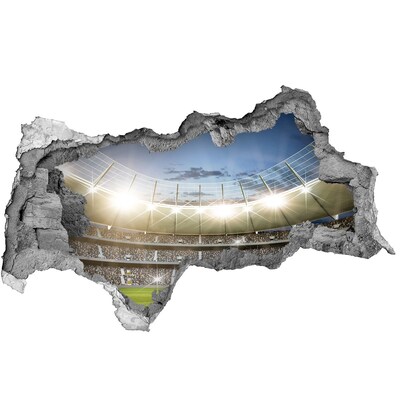 Samolepiaca diera na stenu nálepka Štadión v akcii