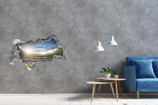 Samolepiaca diera na stenu nálepka Štadión v akcii