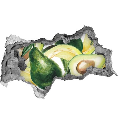 Fototapeta diera na stenu Ovocný raj za múrom